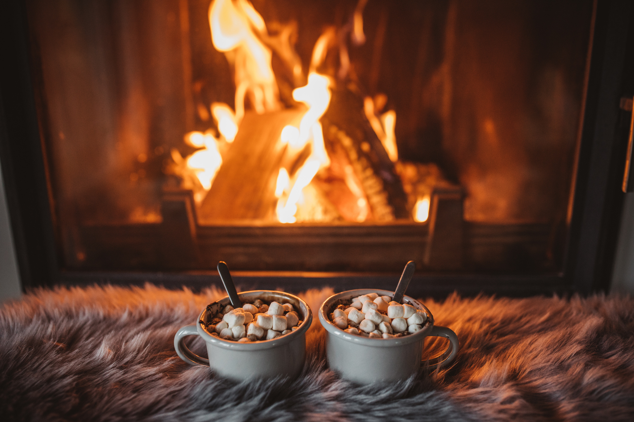 Cozy winter drink
